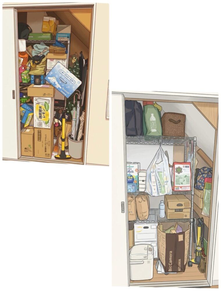 さとしも片づけビフォーアフター